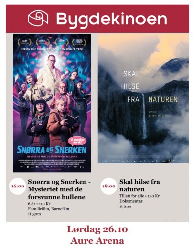 KINO: Snørra og Snerken - Mysteriet med de forsvunne hullene